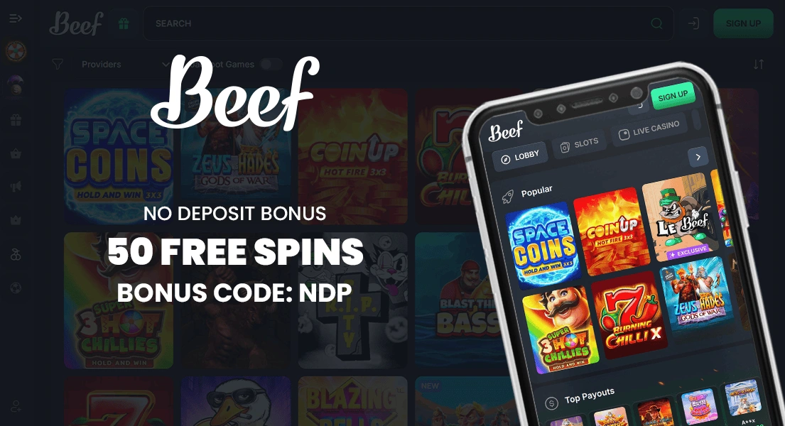 Beef Casino App Screenshot